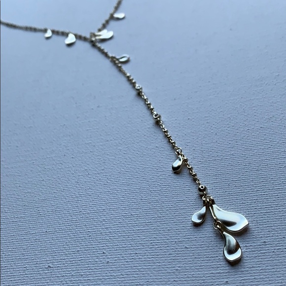 Kendra Scott Jewelry - Kendra Scott Quincy Gold Teardrop Necklace NEW